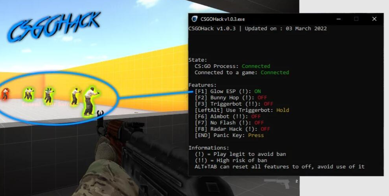 CSGOHack多功能免费版V1.2.29下载 更新置顶