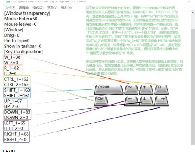 扣扣飞车端游键盘按键实时显示工具 图1
